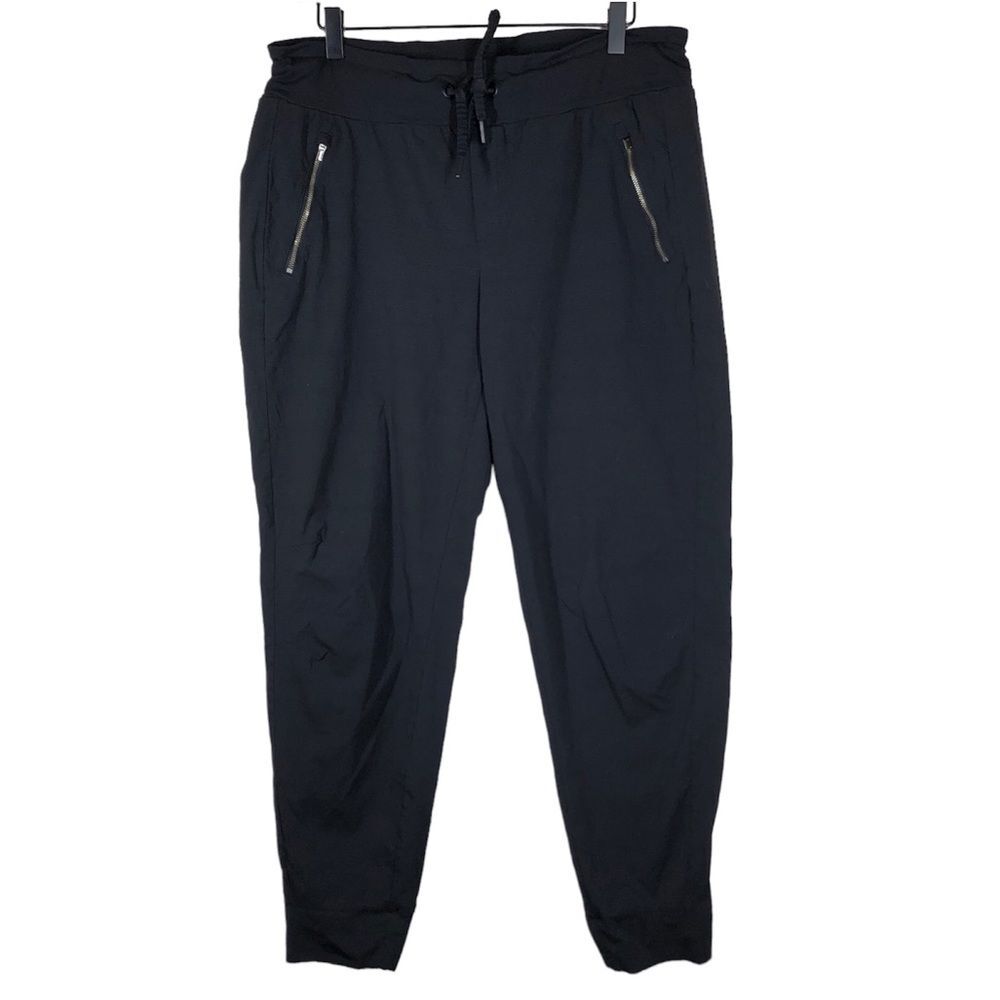 Athleta Trekkie North Jogger Pants Black Outdoor Hiking Women’s Size 14 Tall
